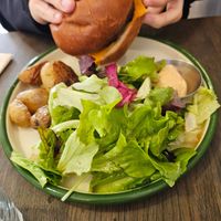  at Aujourd'hui Demain Cafe in Paris