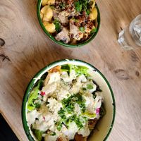  at Aujourd'hui Demain Cafe in Paris