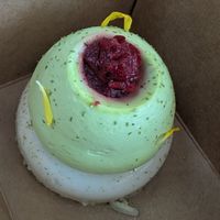 Coco pandan at Aujourd'hui Demain Cafe in Paris