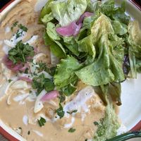 Quesadilla at Aujourd'hui Demain Cafe in Paris