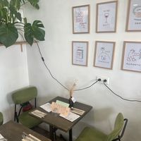 Interior  at Aujourd'hui Demain Cafe in Paris