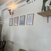 Artwork  at Aujourd'hui Demain Cafe in Paris