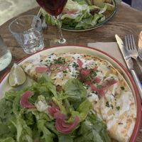   at Aujourd'hui Demain Cafe in Paris