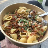   at Aujourd'hui Demain Cafe in Paris