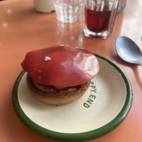   at Aujourd'hui Demain Cafe in Paris