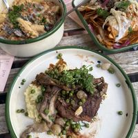   at Aujourd'hui Demain Cafe in Paris