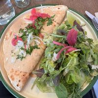   at Aujourd'hui Demain Cafe in Paris