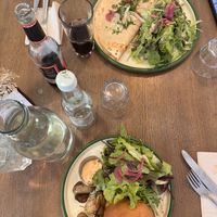   at Aujourd'hui Demain Cafe in Paris