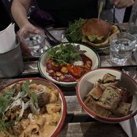   at Aujourd'hui Demain Cafe in Paris