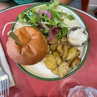   at Aujourd'hui Demain Cafe in Paris