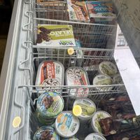 Ice creams  at Aujourd'hui Demain Cafe in Paris