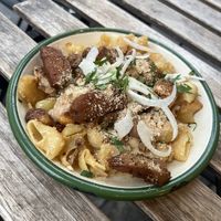   at Aujourd'hui Demain Cafe in Paris