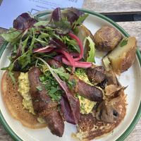   at Aujourd'hui Demain Cafe in Paris