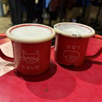   at Aujourd'hui Demain Cafe in Paris