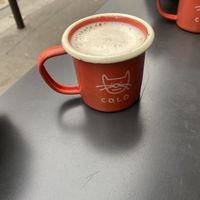   at Aujourd'hui Demain Cafe in Paris