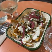   at Aujourd'hui Demain Cafe in Paris