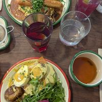  at Aujourd'hui Demain Cafe in Paris