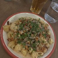 Mac & cheeze  at Aujourd'hui Demain Cafe in Paris