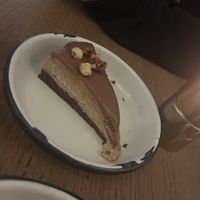 Cheezecake  at Aujourd'hui Demain Cafe in Paris