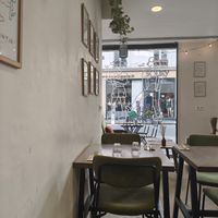  at Aujourd'hui Demain Cafe in Paris