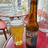  at Aujourd'hui Demain Cafe in Paris