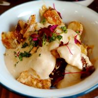 Tartiflette at Aujourd'hui Demain Cafe in Paris