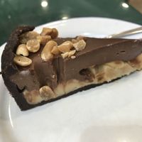Snickers pie at Aujourd'hui Demain Cafe in Paris