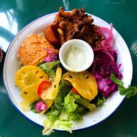 Bowl at Aujourd'hui Demain Cafe in Paris