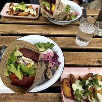 Plats   at Aujourd'hui Demain Cafe in Paris