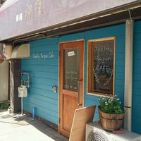 Restaurant front  at Healthy Penguin Cafe in Matsumoto