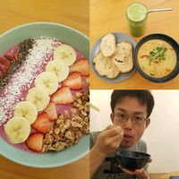 yum!  at Healthy Penguin Cafe in Matsumoto