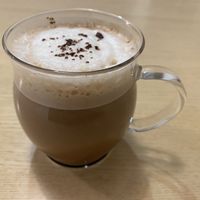 Soy mocha at Healthy Penguin Cafe in Matsumoto