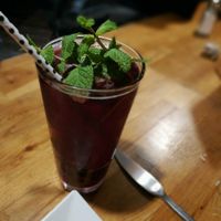 Refresher drink  at Sattgrün in Dusseldorf