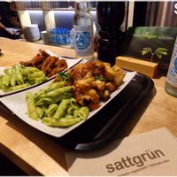 All is vegan at Sattgrün in Dusseldorf