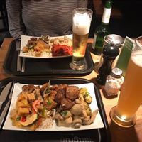 Sattgrün Mitte, dinner at Sattgrün in Dusseldorf