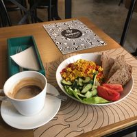 Yummy vegan breaky  at Bananas Veggie & Raw Cuisine in Novi Sad