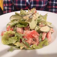 Protein salad at Bananas Veggie & Raw Cuisine in Novi Sad