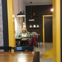 Great interior  at Bananas Veggie & Raw Cuisine in Novi Sad