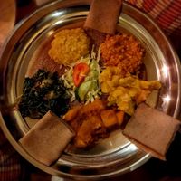 Vegan at Gezana Eritrean Restaurant in Eindhoven
