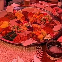 All vegan! And the beer coconut   at Gezana Eritrean Restaurant in Eindhoven