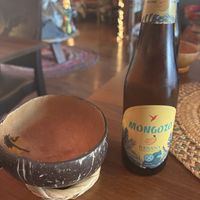 Banana beer  at Gezana Eritrean Restaurant in Eindhoven