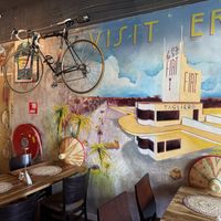 Inside  at Gezana Eritrean Restaurant in Eindhoven