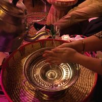 Washing hands at Gezana Eritrean Restaurant in Eindhoven