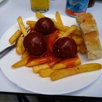 Albóndigas at Bar D'Kañas in Granada