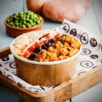 Burrito bowl also vegan  at Wrapchic in Dudley