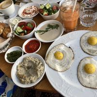 Vegan Israel breakfast   at Benedict - Ben Yehuda in Tel Aviv