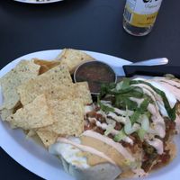 Sofrita burrito at The Tiny Turtle in Cocoa Beach