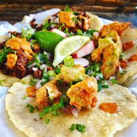 Vegan tacos at Ixtaco Taqueria in El Monte