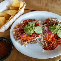 Vegan rancheros at Mesa Fresca in Oregon City