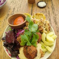 Falafel Bowl at Ginger & Jamu in Lembongan